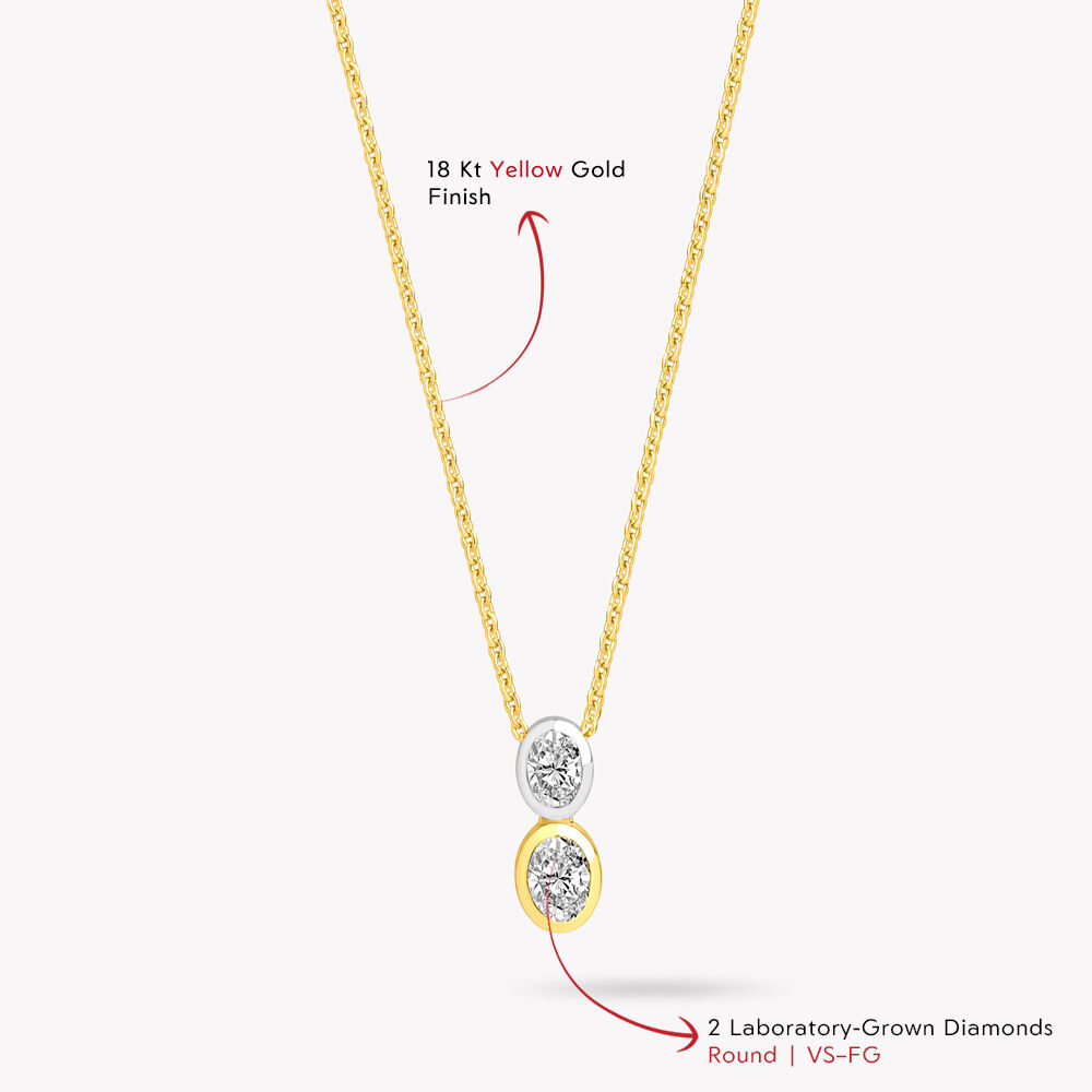 Drop Theory Pendant With Chain,,hi-res image number null