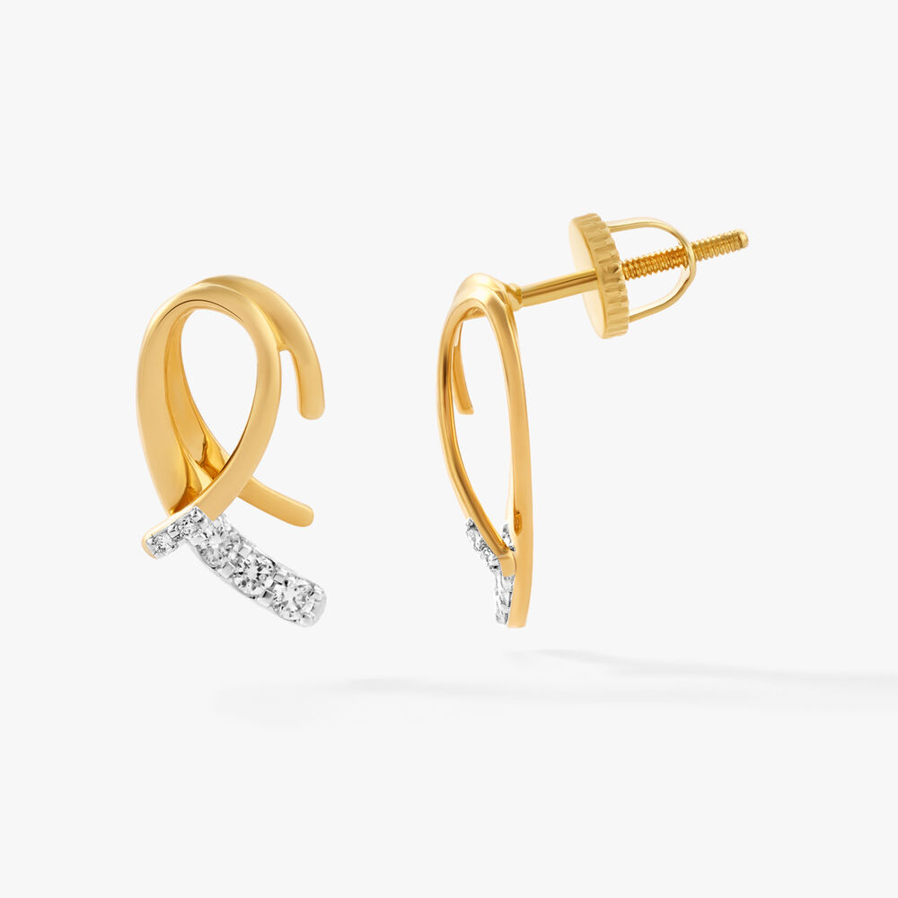 Curve Ball Stud Earrings,,hi-res image number null