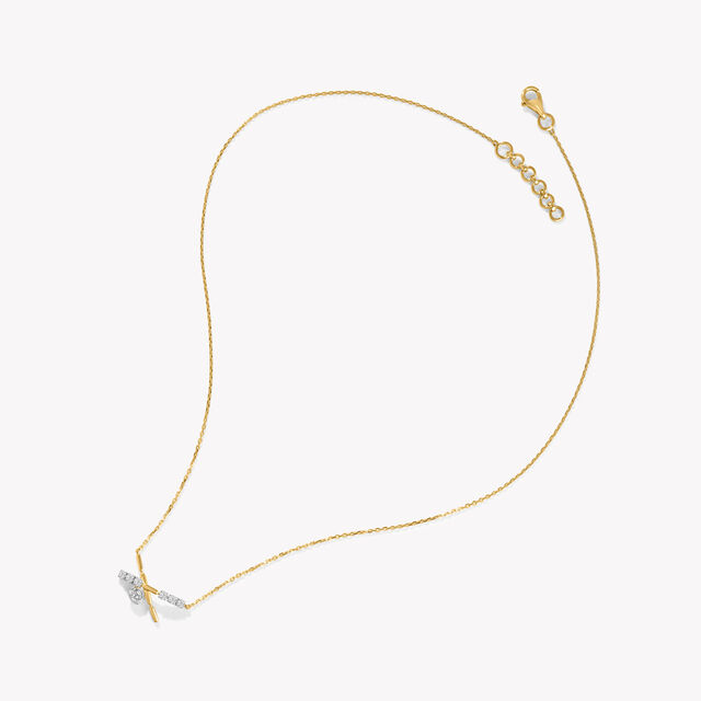 Cross My Lines Pendant With Chain,,hi-res image number null