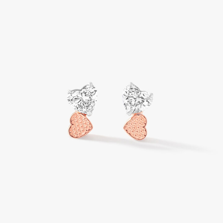 Heartbreaker Duo Stud Earrings