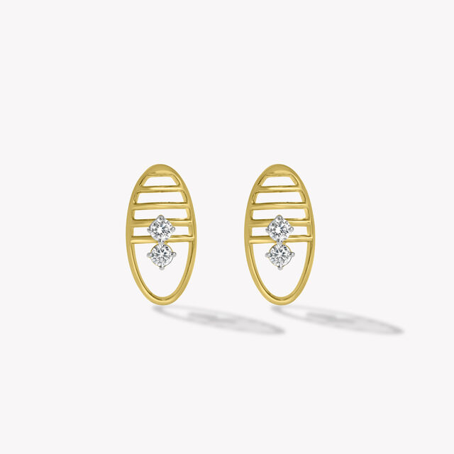 Line Within Stud Earrings,,hi-res image number null