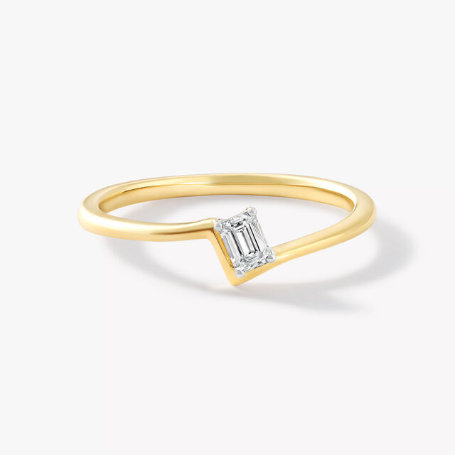 Emerique Sleek Solitaire Ring,,hi-res image number null