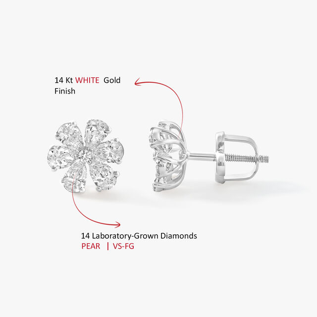 Bloom Situation Stud Earrings,,hi-res image number null