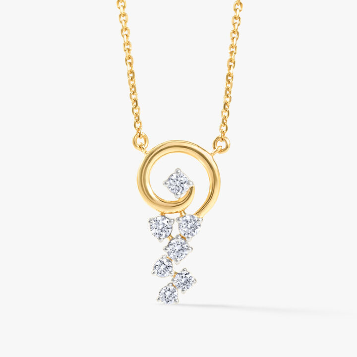 Spin Into Sparkle Pendant with Chain