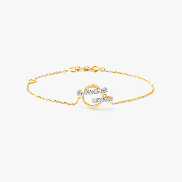 Line Meets Loop Bracelet,,hi-res image number null