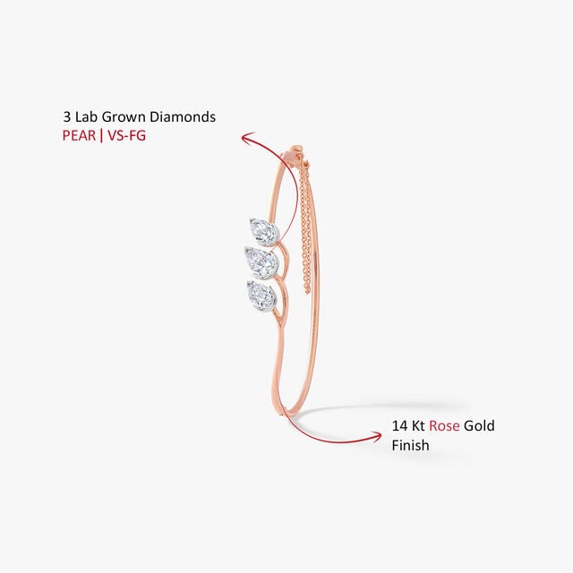 Pear Petal Bangle,,hi-res image number null