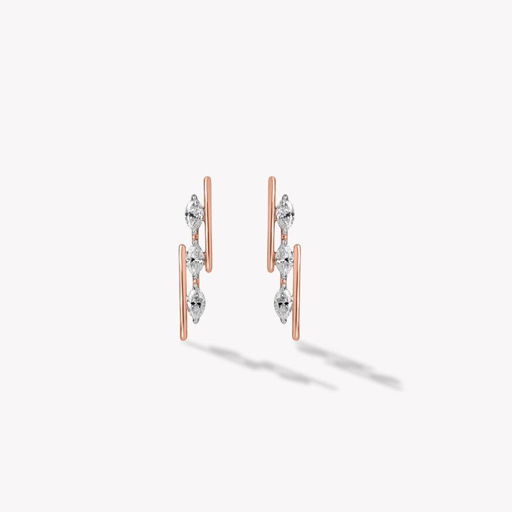 Side Eye Spark Stud Earrings,,hi-res image number null