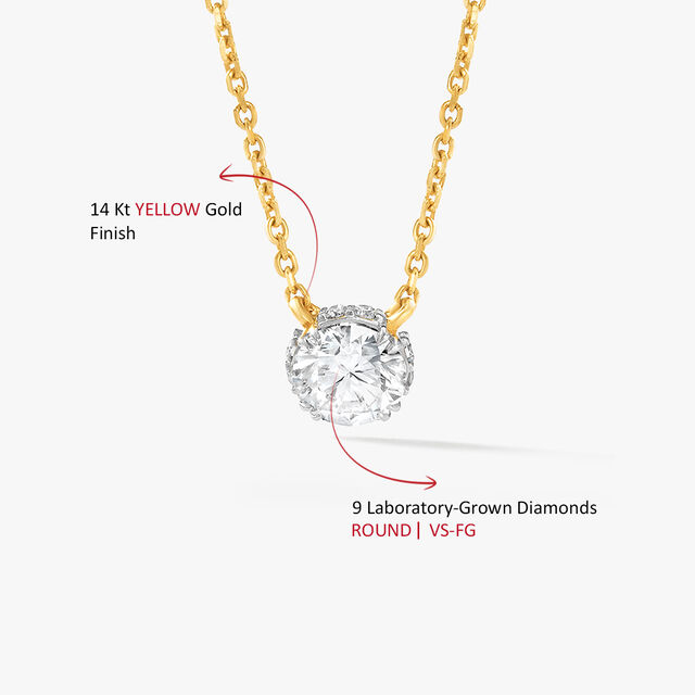 Barely Basic Pendant with Chain,,hi-res image number null