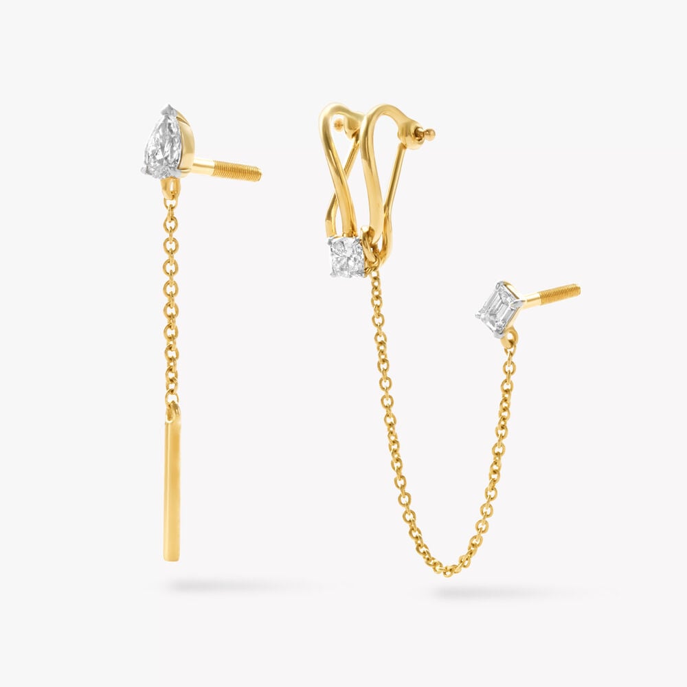 Chain & Charm Earrings,,hi-res image number null