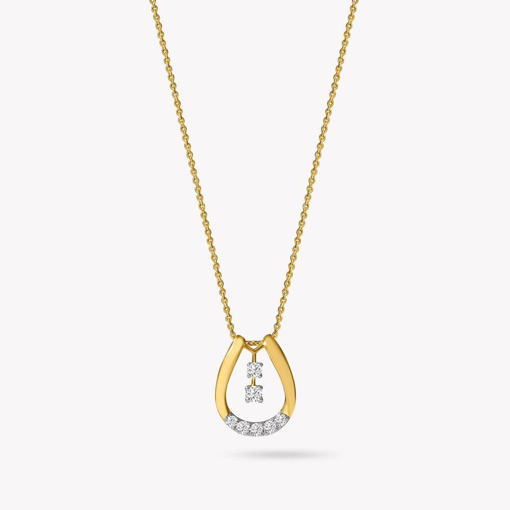 Locked In Pendant With Chain,,hi-res image number null