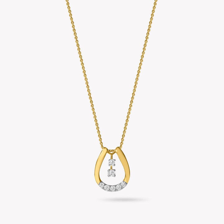 Locked In Pendant With Chain