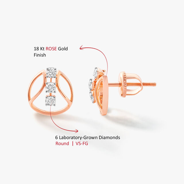 Triple Take Stud Earrings,,hi-res image number null