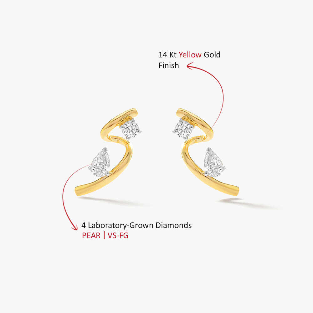 Wild Pear Stud Earrings,,hi-res image number null