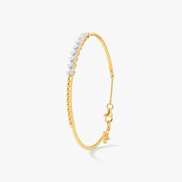 Veyona Pear Arc Bangle,,hi-res image number null