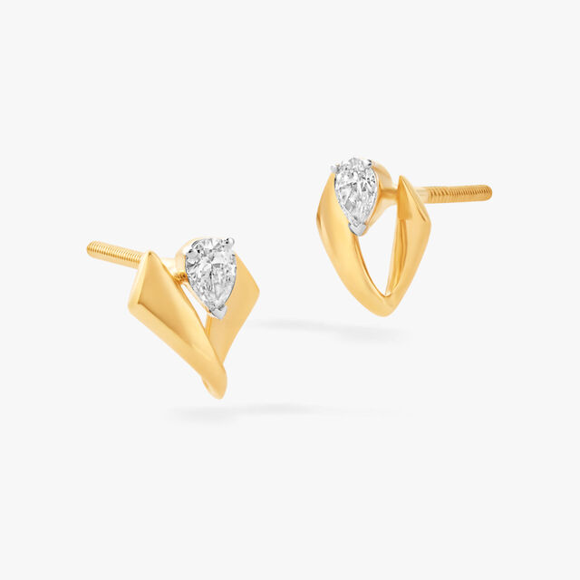 Untamed Shape Stud Earrings,,hi-res image number null