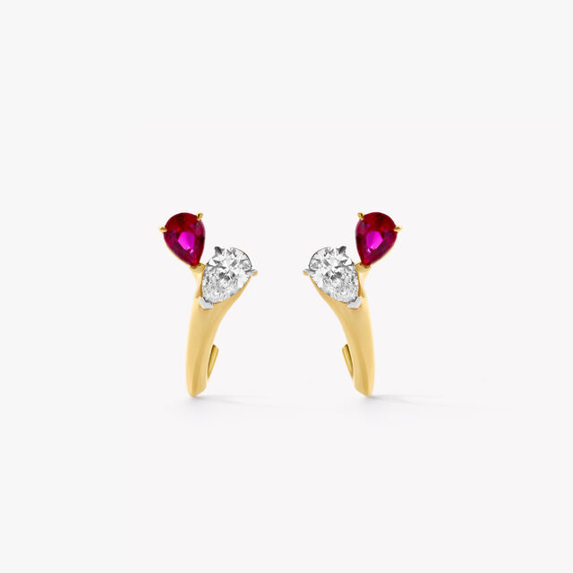 Pearfect Duo Earrings,,hi-res image number null