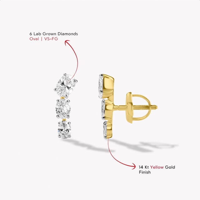 Going Up Stud Earrings,,hi-res image number null