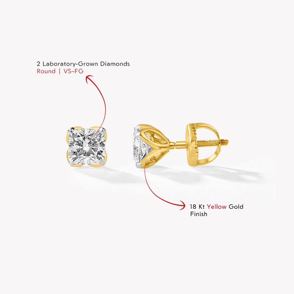 Petal Control Stud Earrings,,hi-res image number null