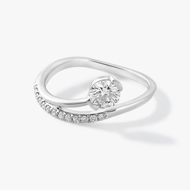 Celissar Arc Solitaire Ring,,hi-res image number null