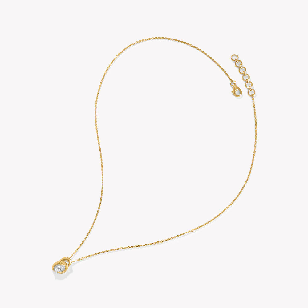 Coil Tease Pendant With Chain,,hi-res image number null