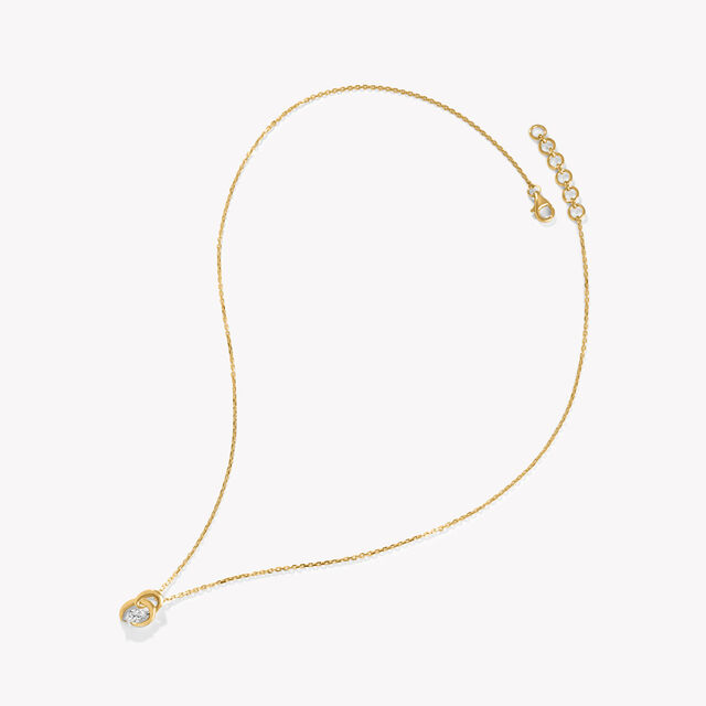 Coil Tease Pendant With Chain,,hi-res image number null