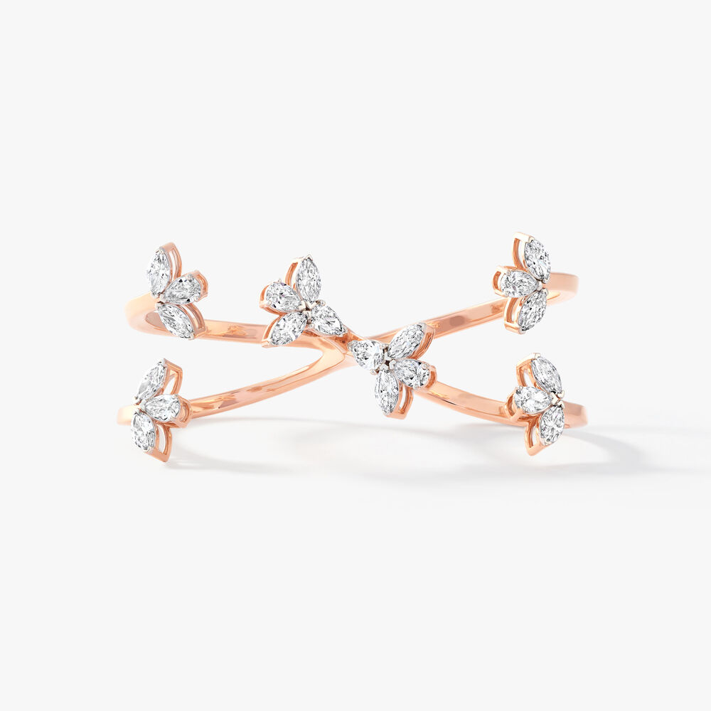 Two Finger Wildflower Ring,,hi-res image number null