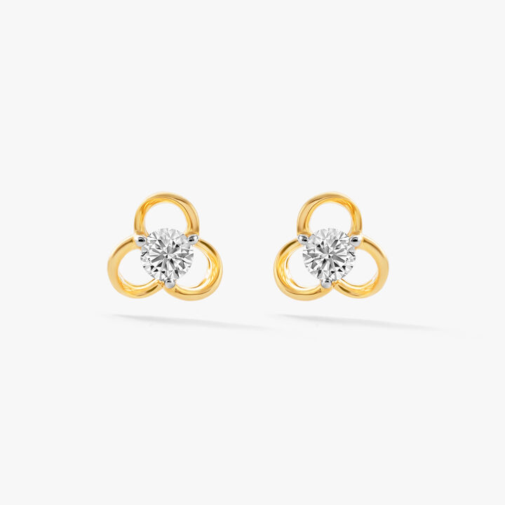 Open Up Stud Earrings
