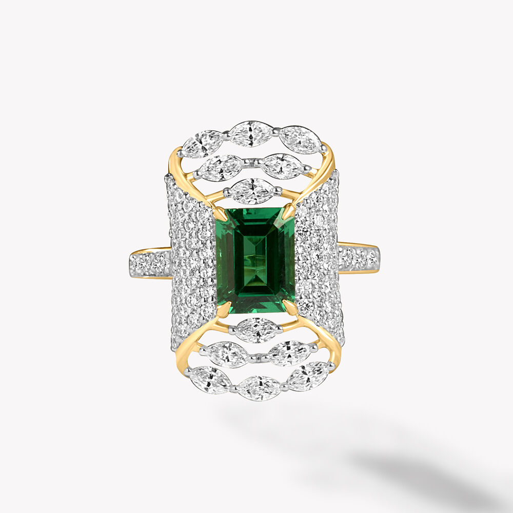 Green Flag Ring,,hi-res image number null