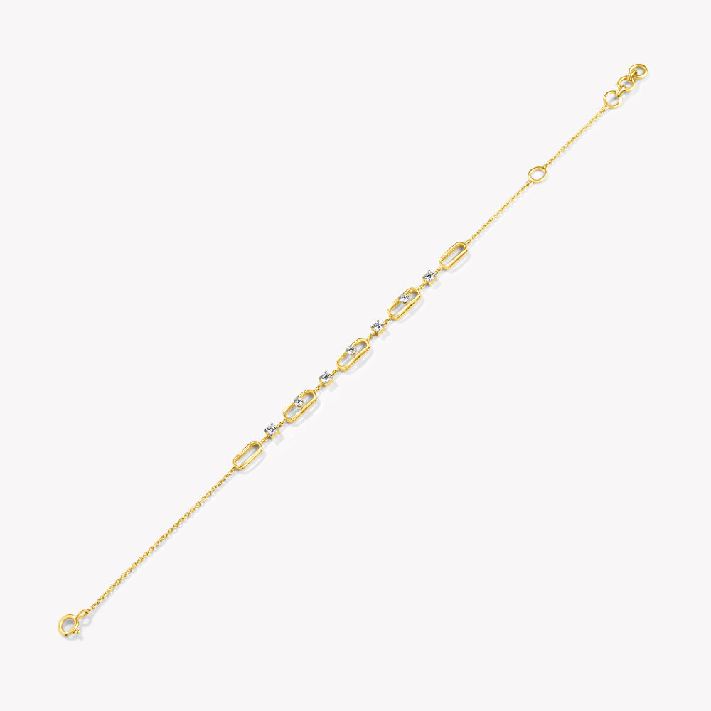 Line By Link Bracelet,,hi-res image number null