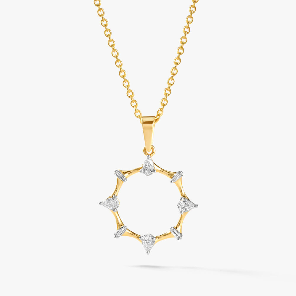 The beYon Edge Pendant With Chain,,hi-res image number null