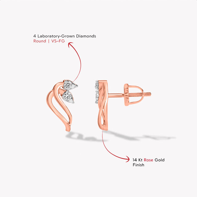 Curve Crush Stud Earrings,,hi-res image number null