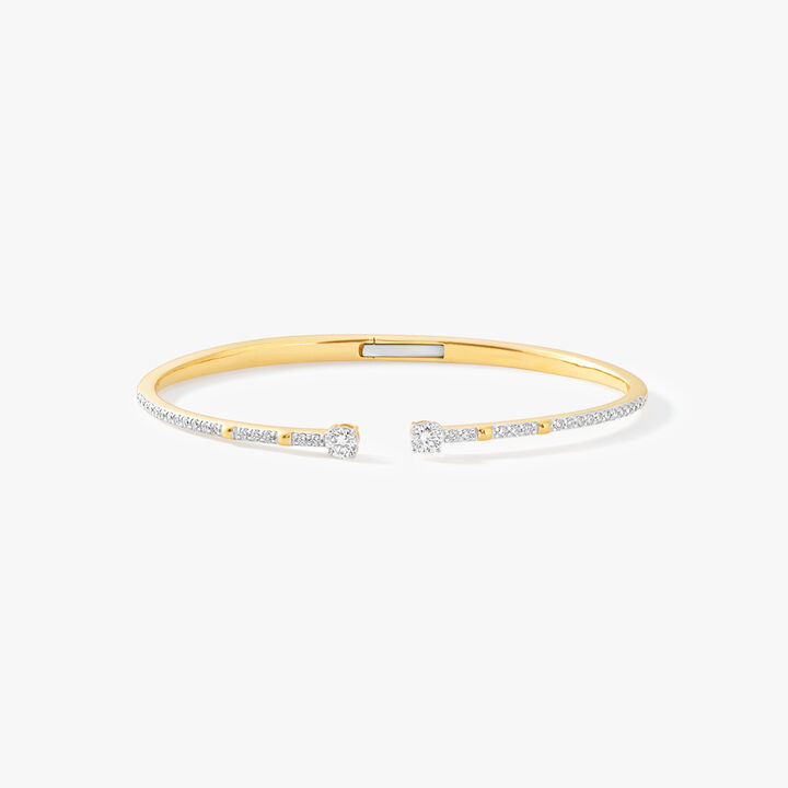 Linear Spark Bangle