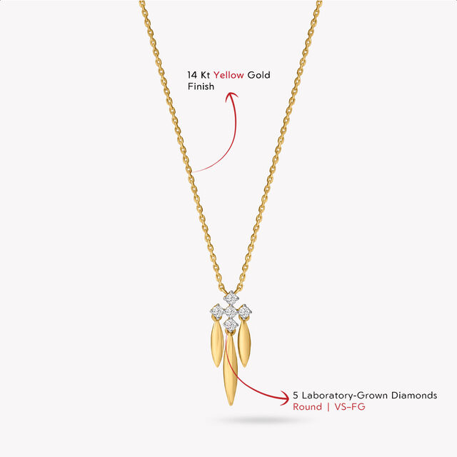 Petals With A Plan Pendant with Chain,,hi-res image number null