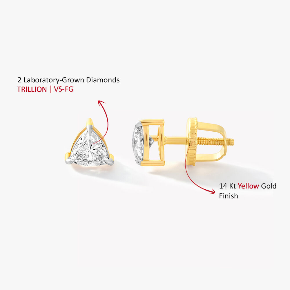 Cut To Shape Stud Earrings,,hi-res image number null