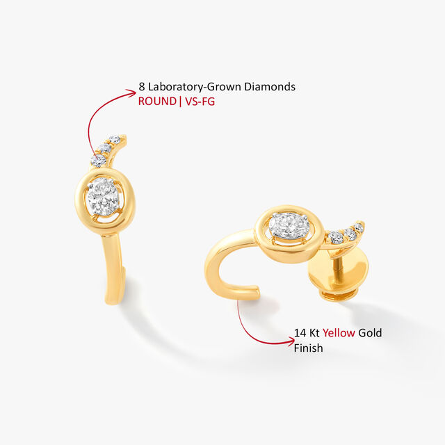Oriana Curve Earrings,,hi-res image number null
