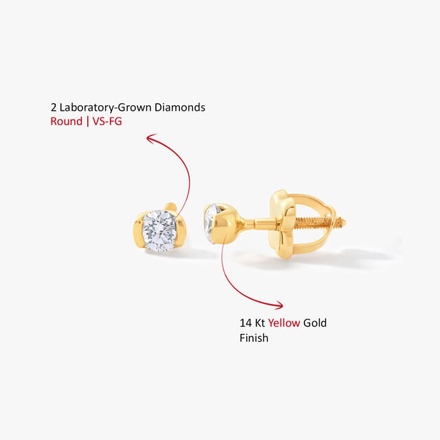 Unbox Glow Stud Earrings,,hi-res image number null