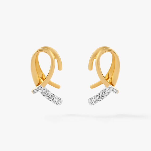 Curve Ball Stud Earrings,,hi-res image number null