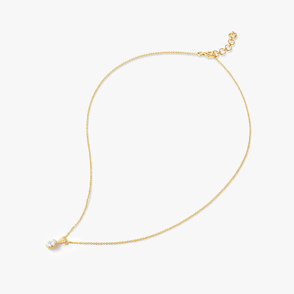 Oval Story Pendant With Chain,,hi-res image number null