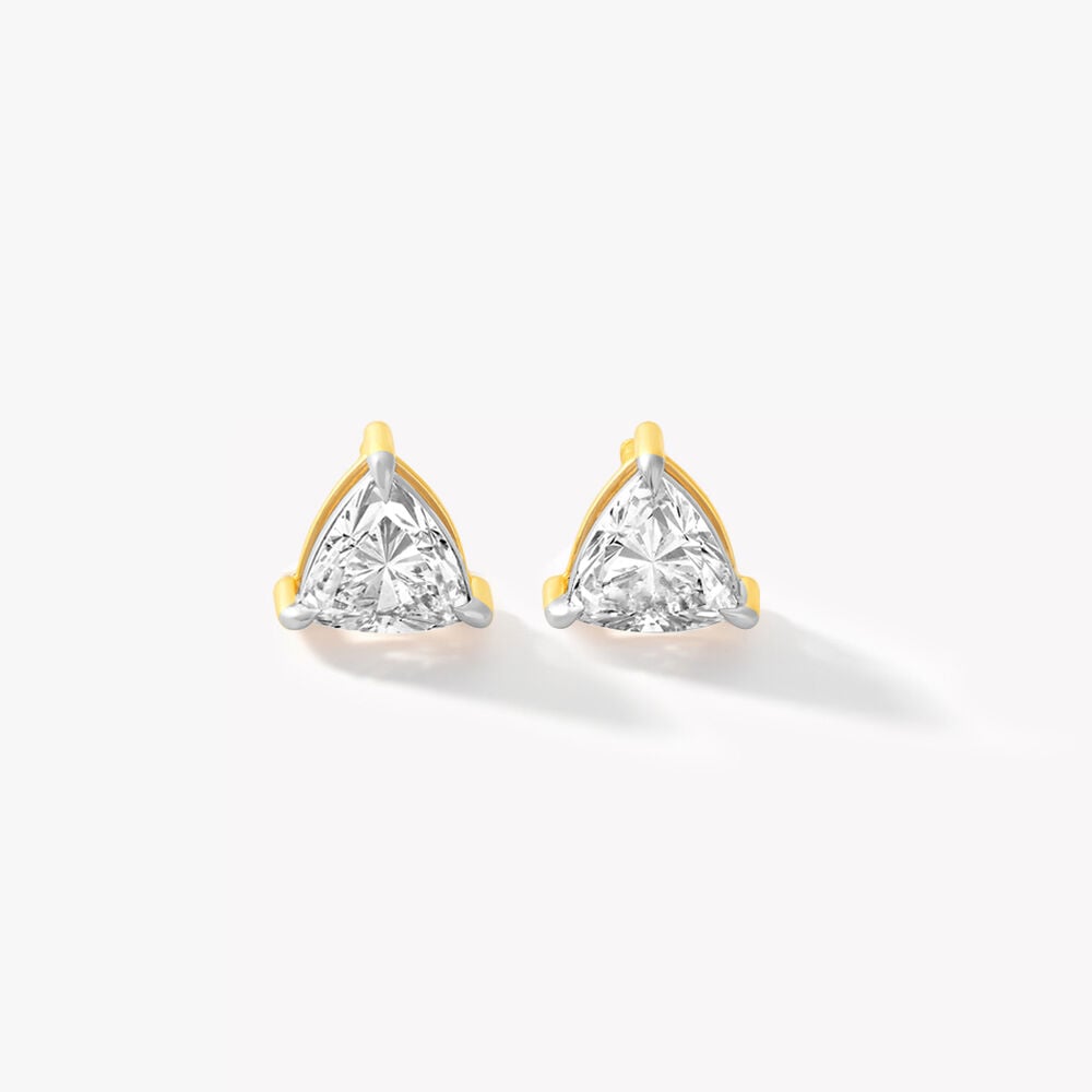 Cut To Shape Stud Earrings,,hi-res image number null