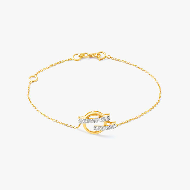 Line Meets Loop Bracelet,,hi-res image number null