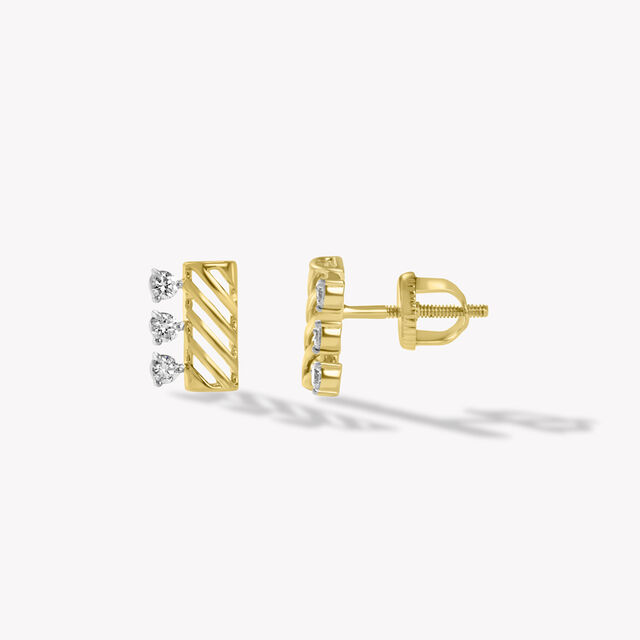 Side By Shine Stud Earrings,,hi-res image number null