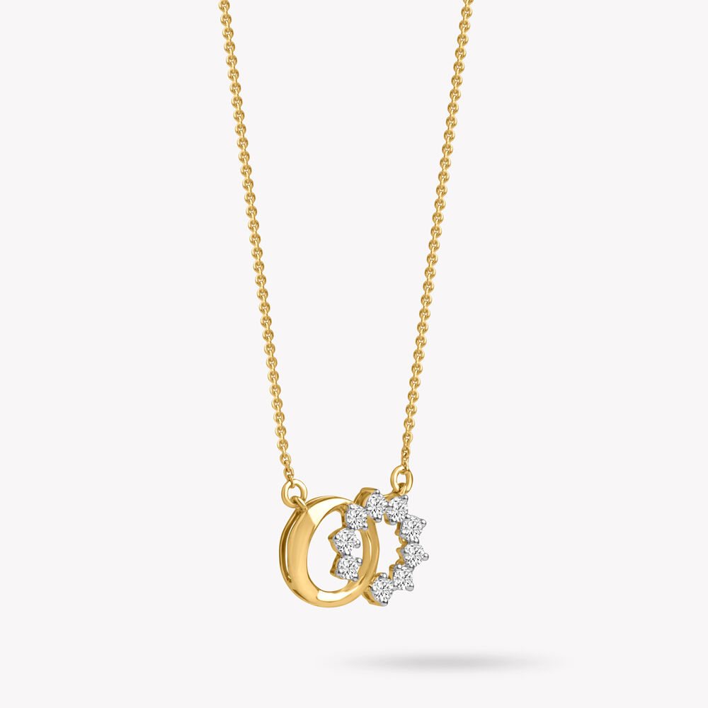 Circle Game Pendant With Chain,,hi-res image number null