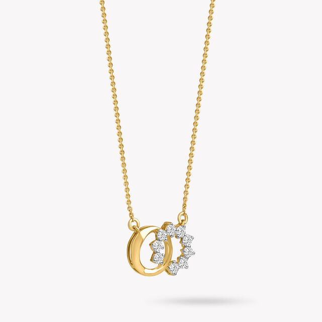 Circle Game Pendant With Chain,,hi-res image number null