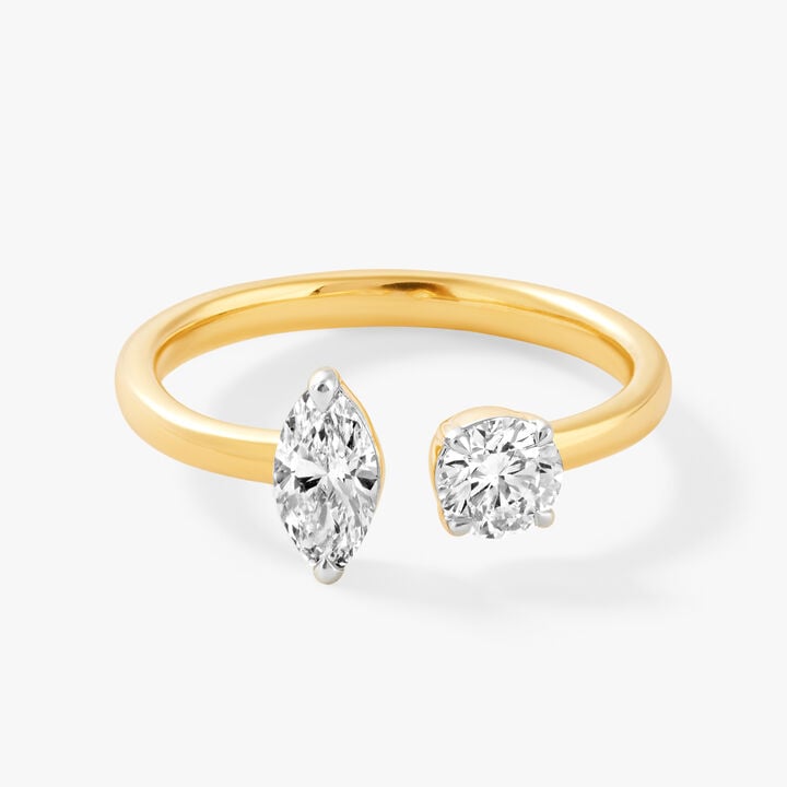 Split Love Ring