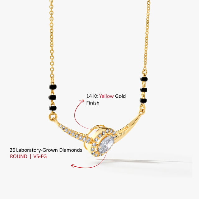 Destiny Halo Mangalsutra,,hi-res image number null