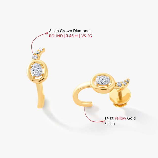 Oriana Curve Earrings,,hi-res image number null