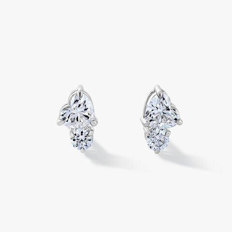 Amora Heartshine Studs