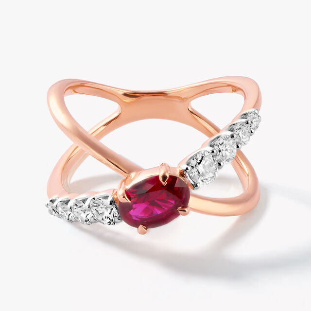 Red Agenda Ring,,hi-res image number null