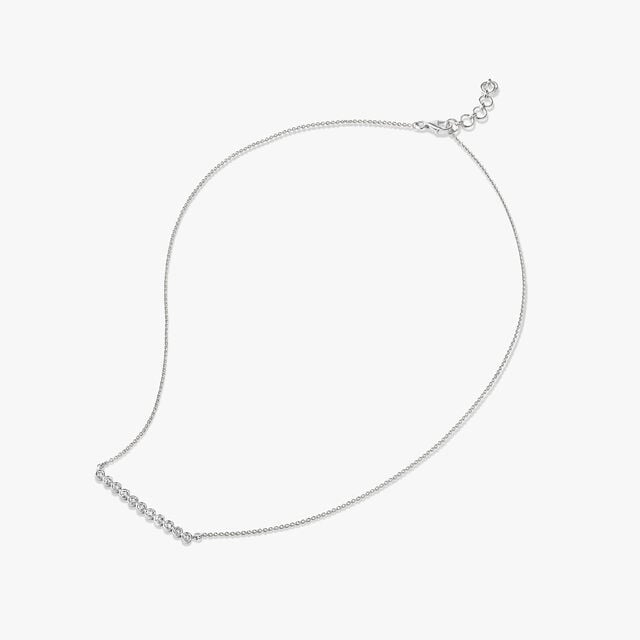 Straight Talk Bar Pendant with Chain,,hi-res image number null