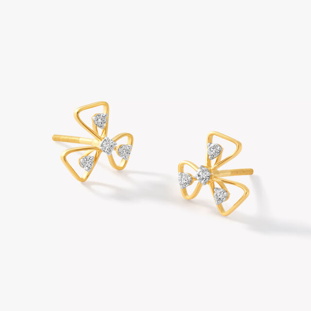 Angles That Bloom Stud Earrings,,hi-res image number null